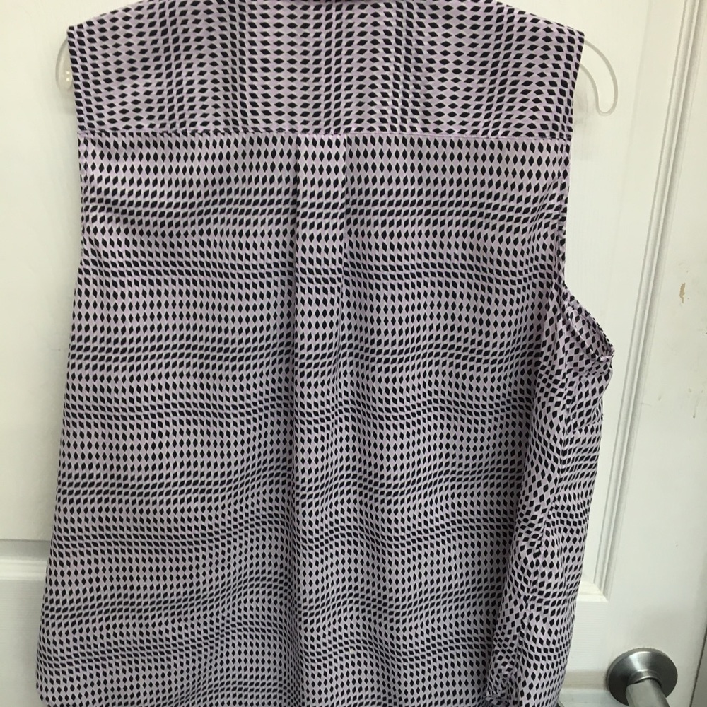 Talbots S/L Button Up Top Size 2x P. Used - image 3